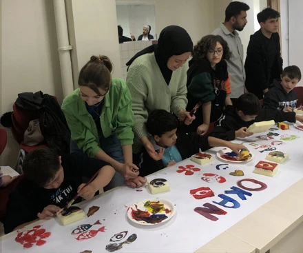 “Birlikte” Tişört Baskı Atölyesi Şenlendi